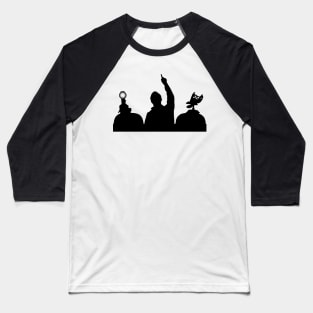 Tom Mike and Crow Baseball T-Shirt